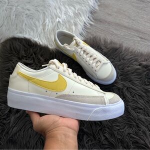 Nike blazer low platform